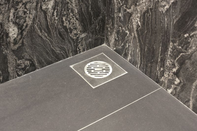 Shower Drain Installation detail