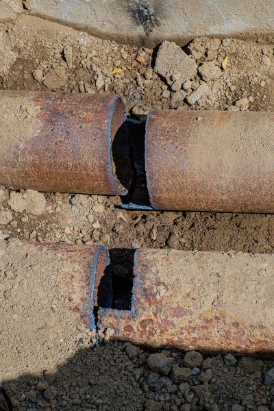 Corroded Pipe Repair in Irvine