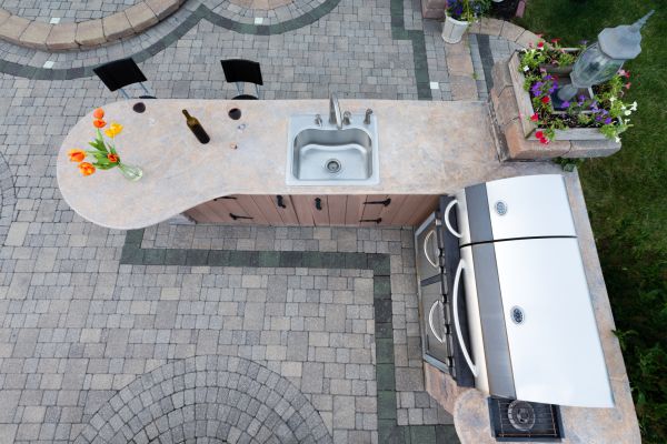 Outdoor Sink Installation in Irvine
